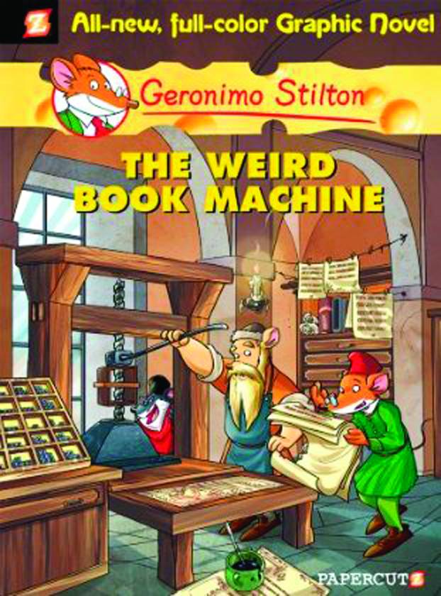 GERONIMO STILTON 09 WEIRD BOOK MACHINE HC