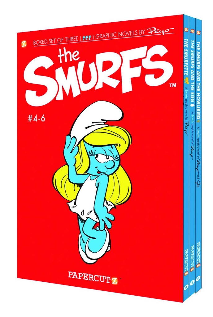 SMURFS BOX SET 4-6