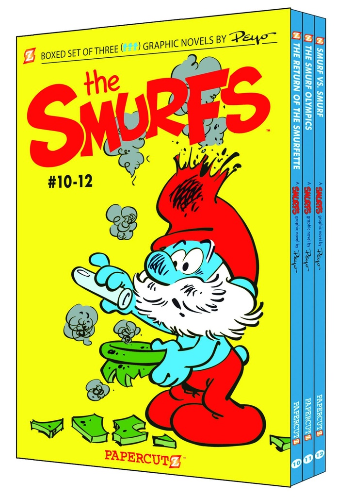 SMURFS BOX SET 10-12
