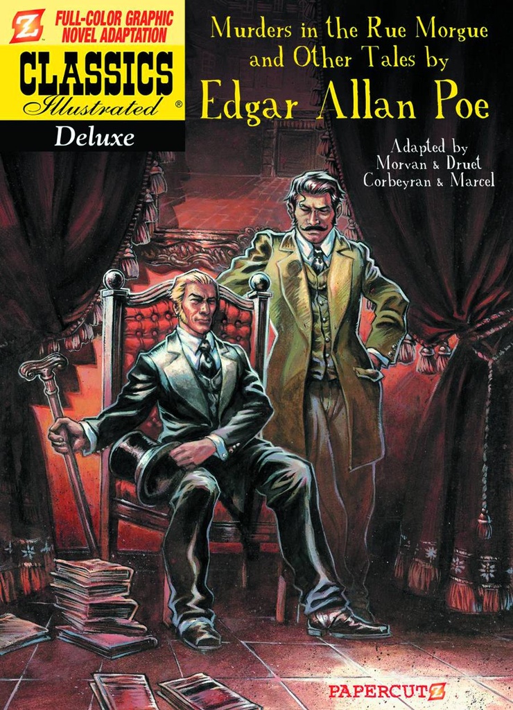 CLASSICS ILLUS DLX HC 10 MURDERS RUE MORGUE