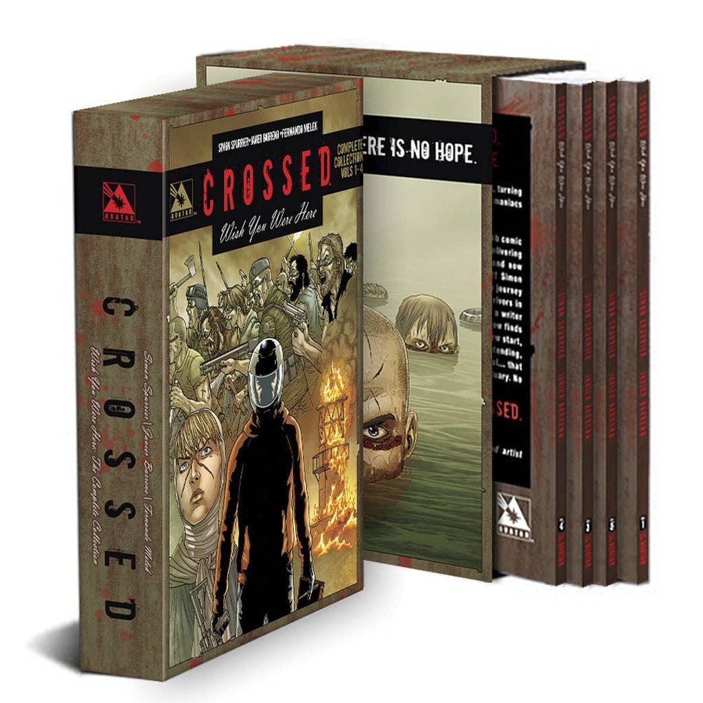 CROSSED WISH YOU WERE HERE 1-4 SLIPCASE ED