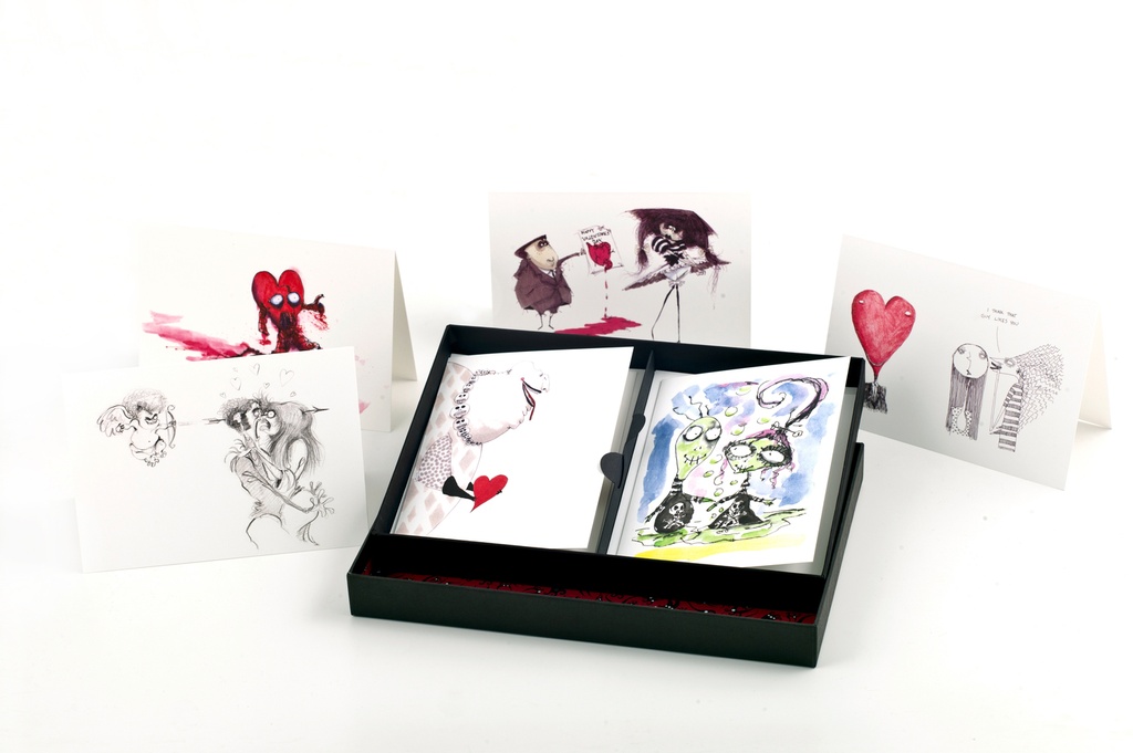 TIM BURTON LOVE CARD SET