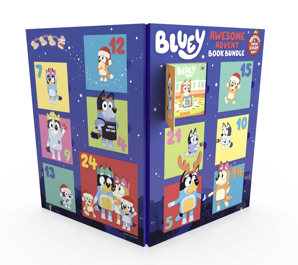 BLUEY AWESOME ADVENT BOOK BUNDLE