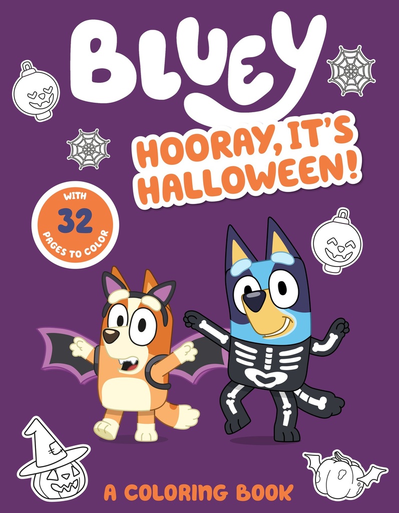 BLUEY HOORAY ITS HALLOWEEN
