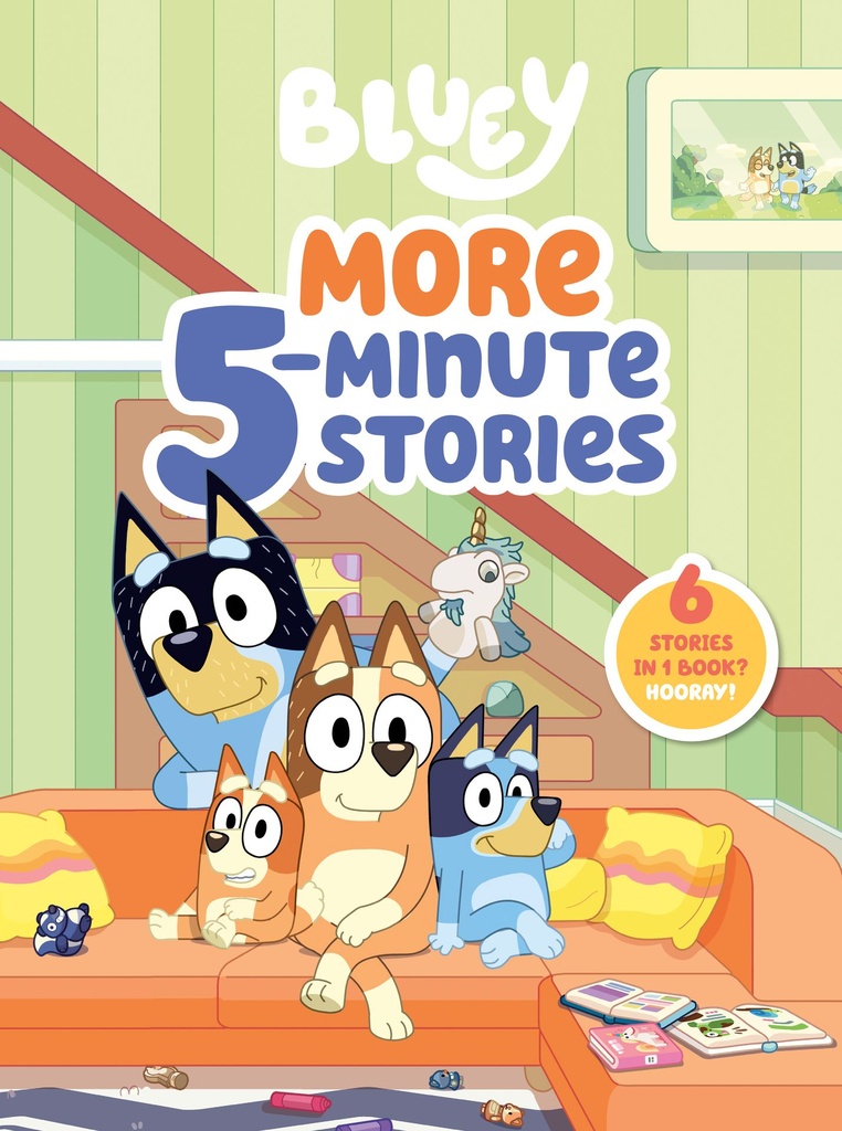 BLUEY MORE 5 MINUTE STORIES