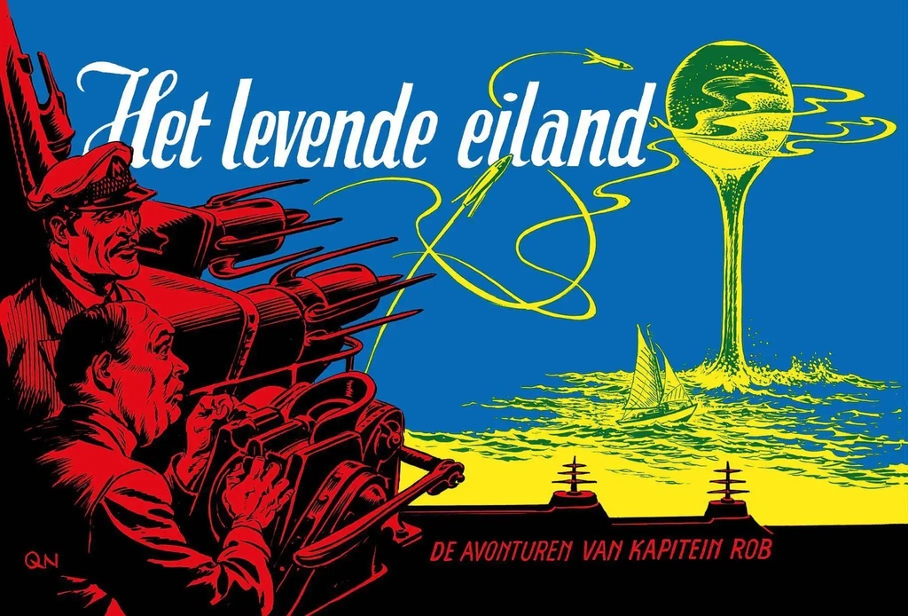 Kapitein Rob 12 Het levende eiland