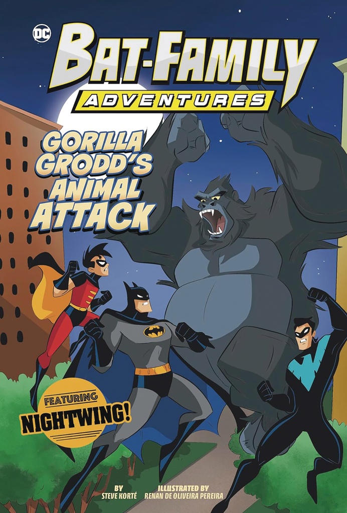 BAT FAMILY ADV GORILLA GRODDS ANIMAL ATTACK