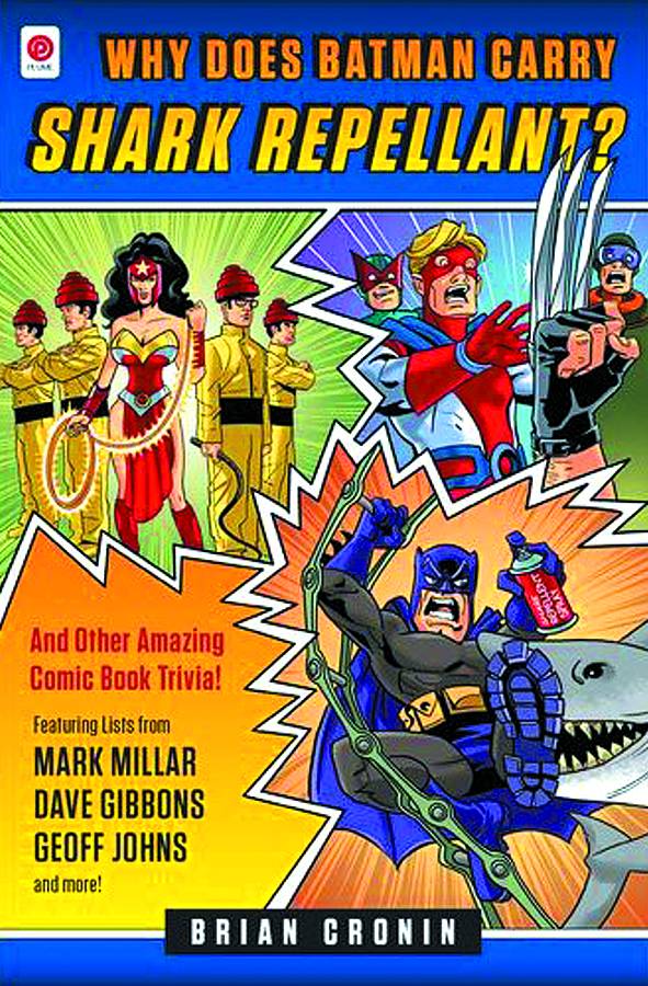 WHY DOES BATMAN CARRY SHARK REPELLENT