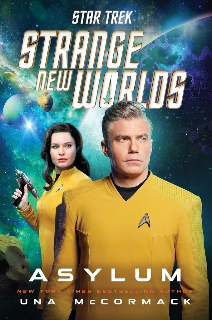 STAR TREK STRANGE NEW WORLDS HC NOVEL ASYLUM