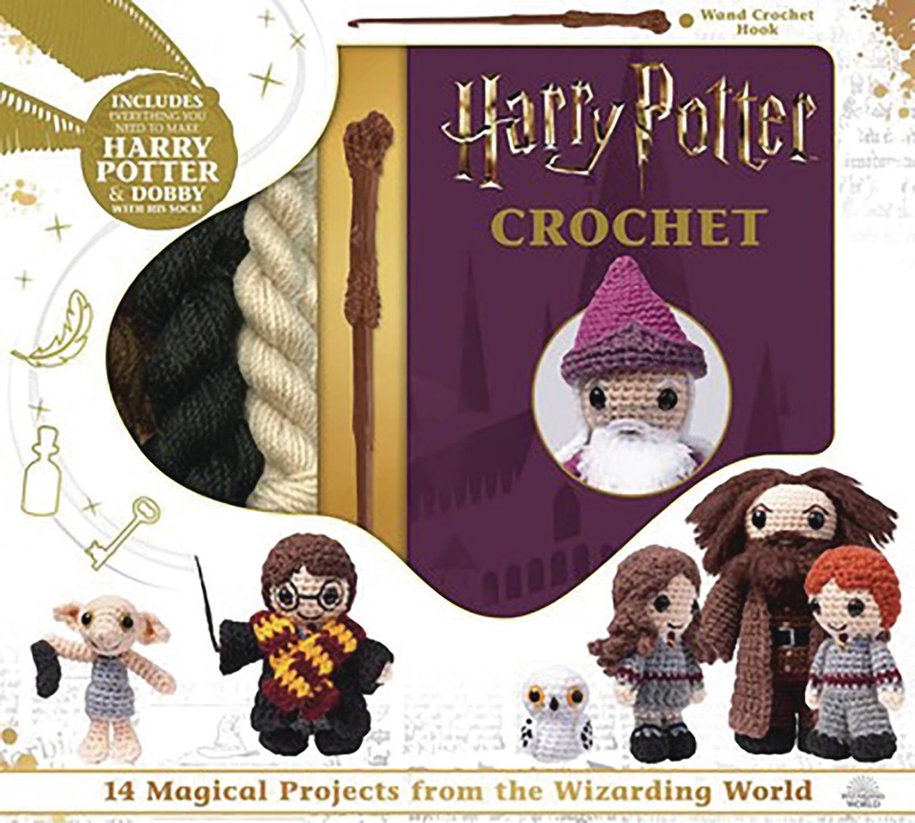 HARRY POTTER CROCHET SET