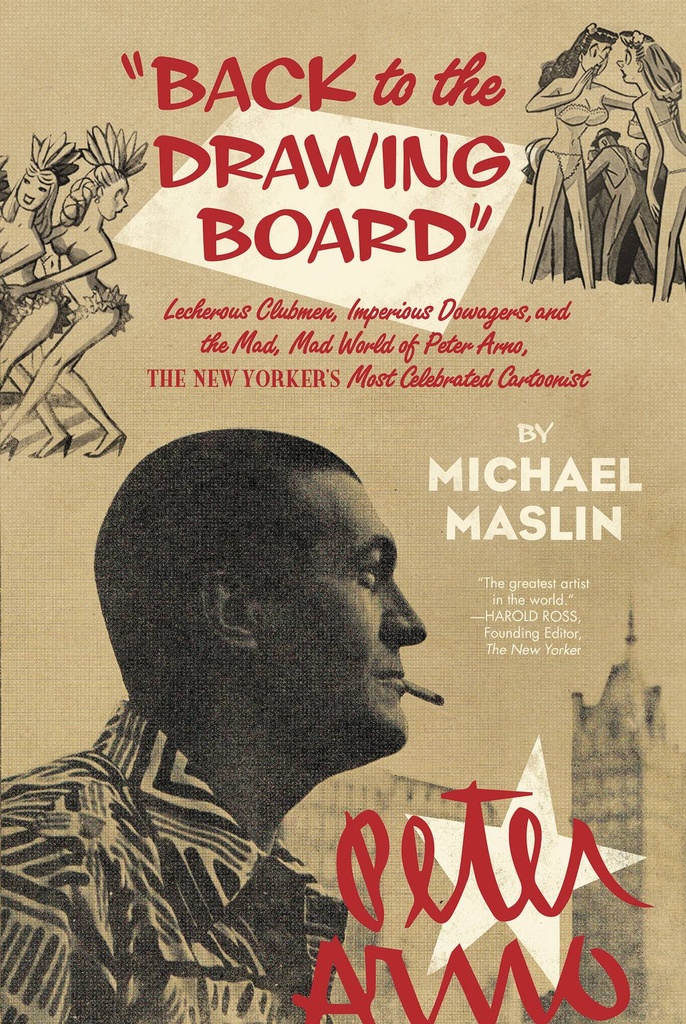BACK TO DRAWING BOARD MAD WORLD OF PETER ARNO HC