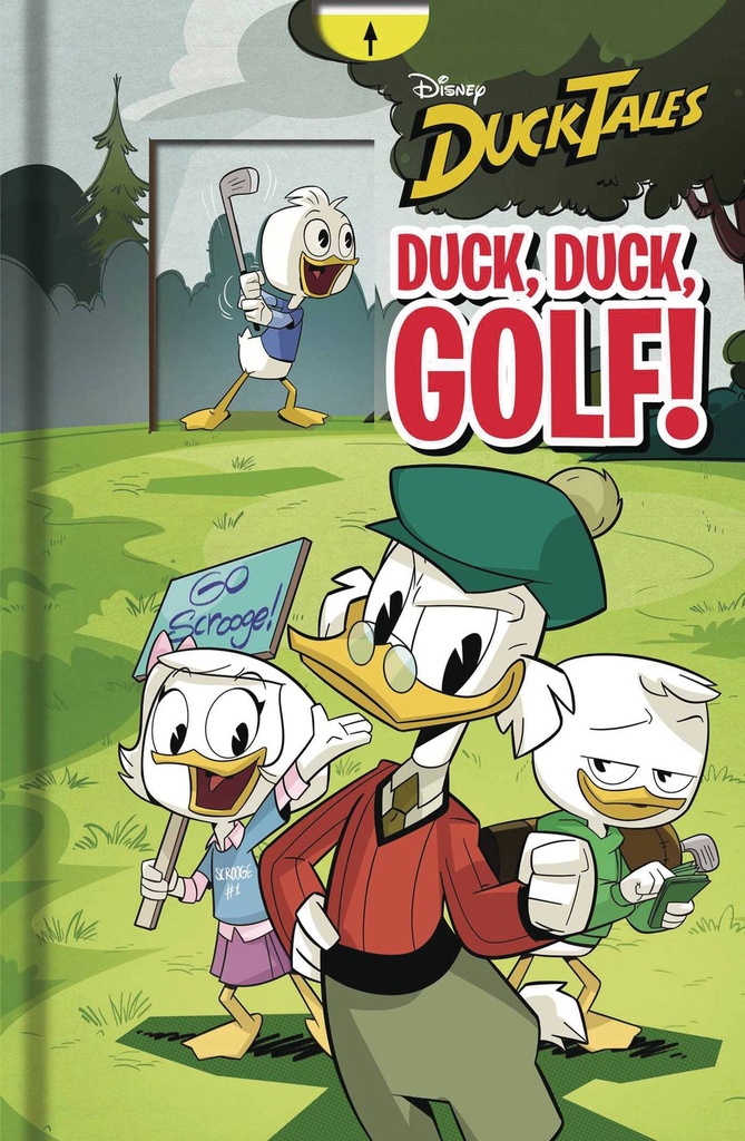 DISNEY DUCK TALES DUCK DUCK GOLF BOARD BOOK