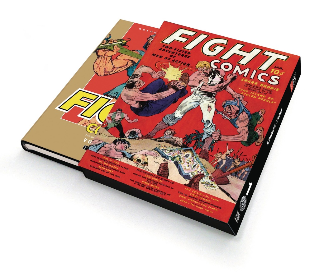 GOLDEN AGE CLASSICS FIGHT COMICS SLIPCASE 01