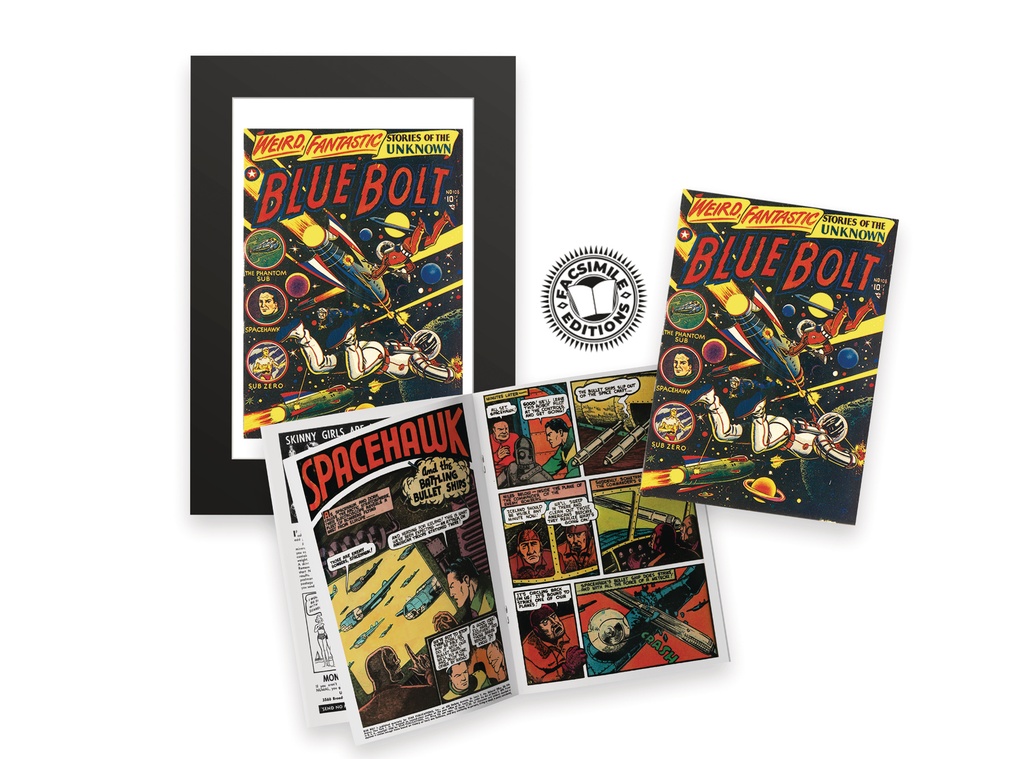 PS ARTBOOKS BLUE BOLT FACSMILE ED 108