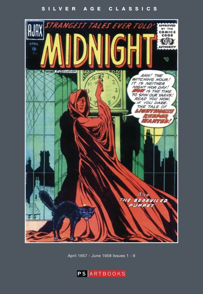 SILVER AGE CLASSIC MIDNIGHT COMICS HC 01