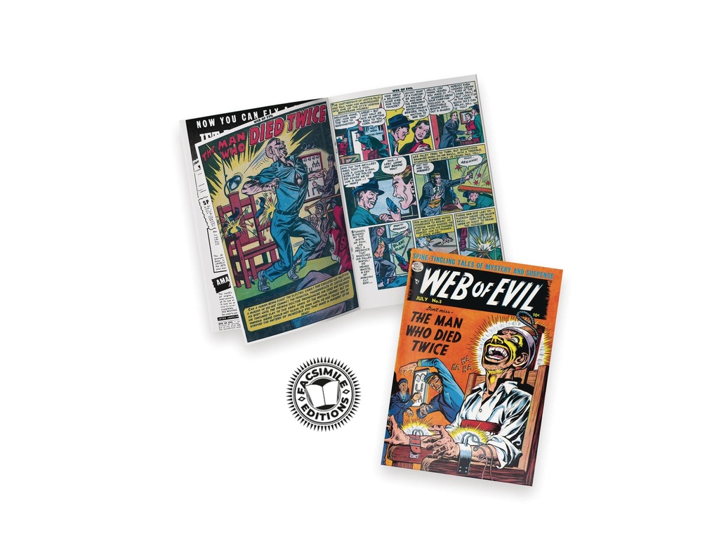 PS ARTBOOKS WEB OF EVIL COMIC FACSMILE 5 JULY 1953