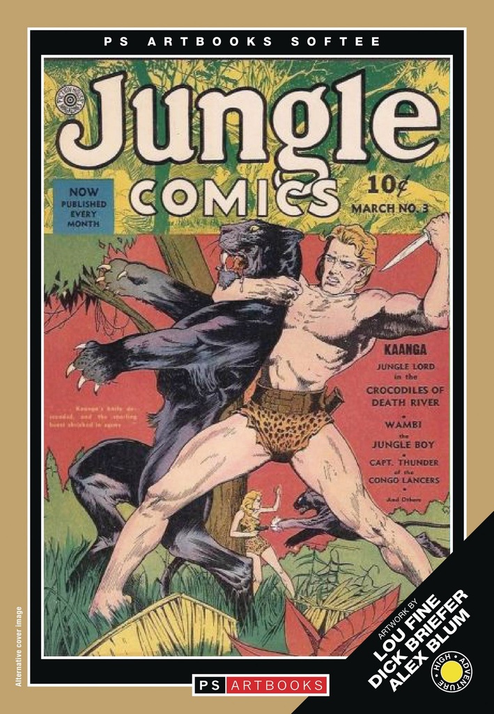 GOLDEN AGE CLASSICS JUNGLE COMICS SOFTEE 01