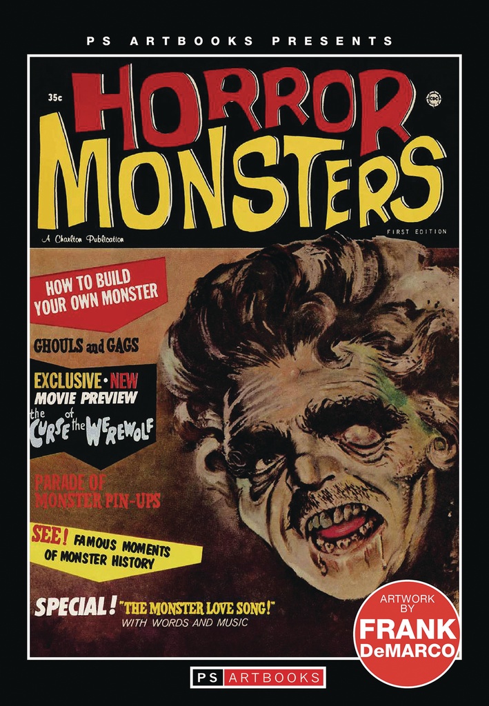PS ARTBOOKS HORROR MONSTERS MAGAZINE #1