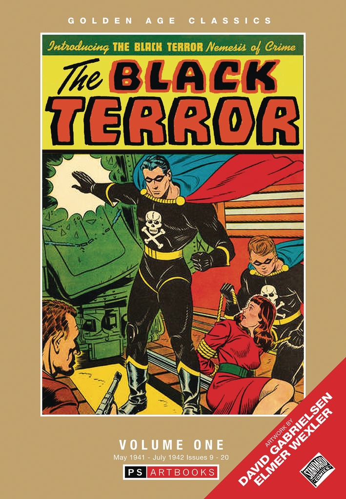 GOLDEN AGE CLASSICS BLACK TERROR HC 01