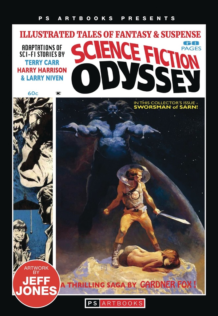 PS ARTBOOK SCIENCE FICTION ODYSSEY MAGAZINE 1