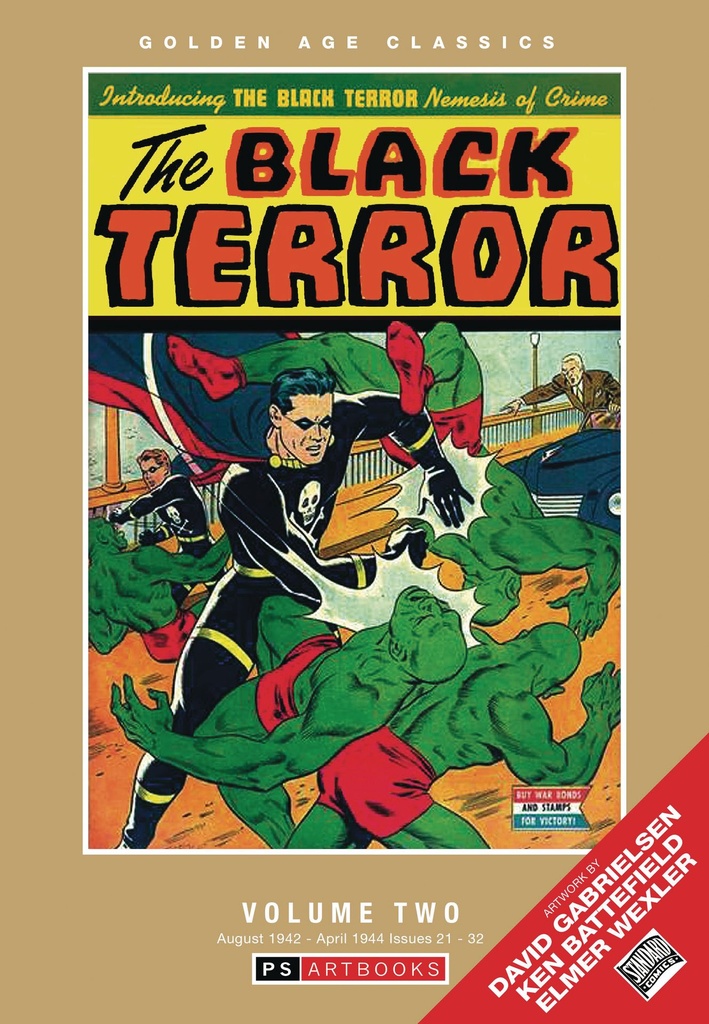 GOLDEN AGE CLASSICS BLACK TERROR HC 02