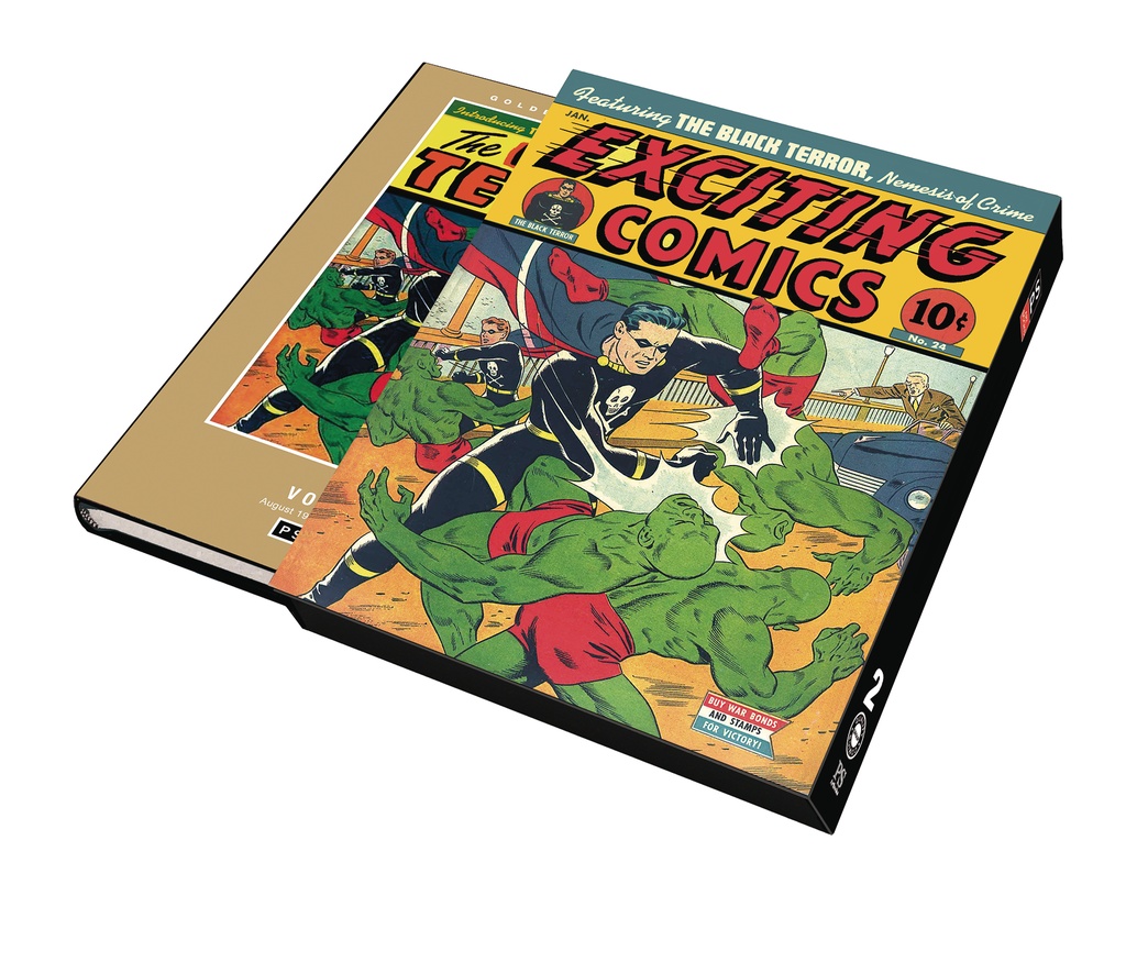 GOLDEN AGE CLASSICS BLACK TERROR SLIPCASE ED 02