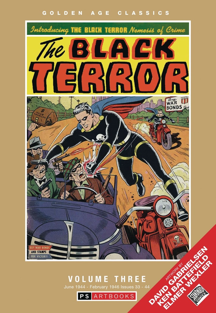 GOLDEN AGE CLASSICS BLACK TERROR HC 03