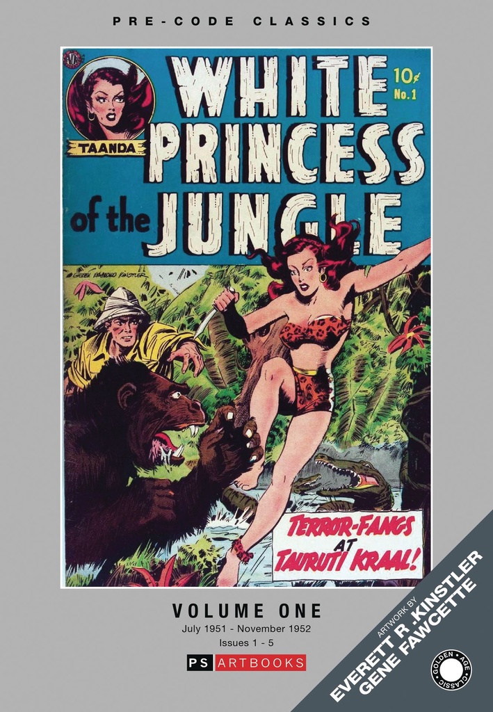 PRE CODE CLASSICS WHITE PRINCESS OF JUNGLE HC 01