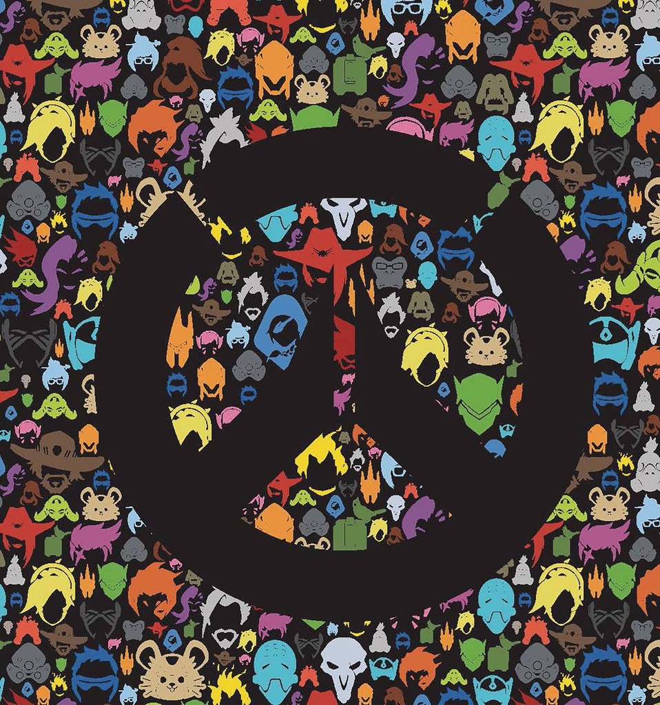 OVERWATCH ALL OVER CHARACTER ICON NOTEBOOK