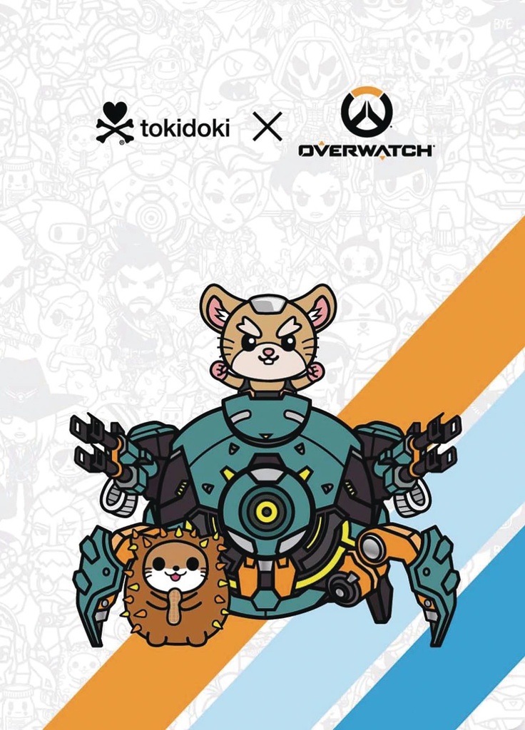 OVERWATCH X TOKIDOKI SERIES 3 WRECKING BALL NOTEBOOK