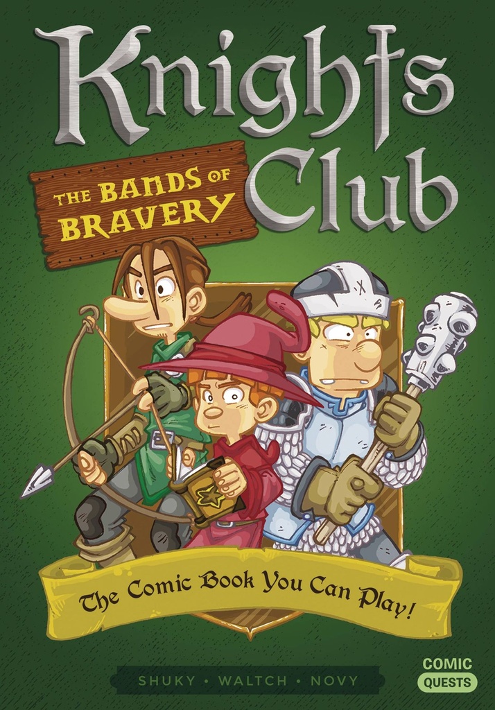 COMIC QUESTS 02 KNIGHTS CLUB BANDS OF BRAVERY