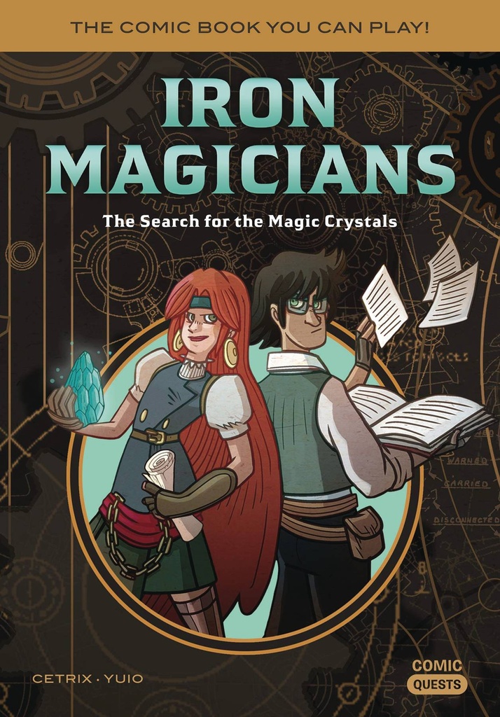 COMIC QUESTS 05 IRON MAGICIANS SEARCH FOR MAGIC CRYSTALS