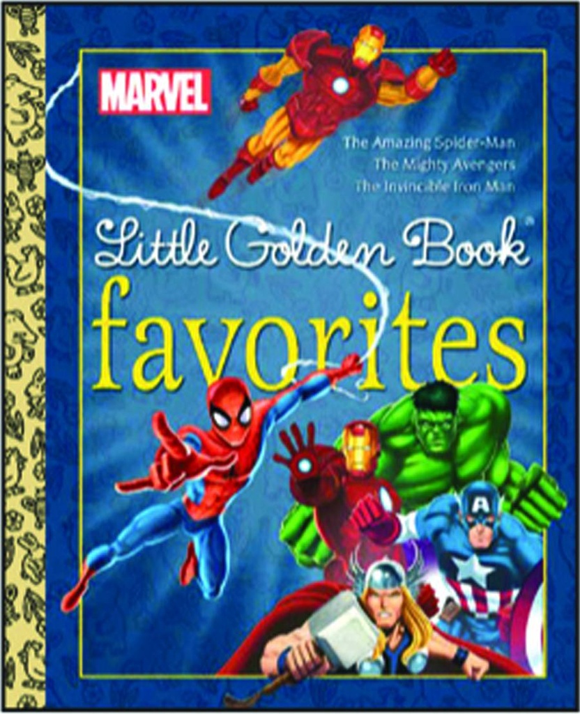 MARVEL HEROES LITTLE GOLDEN BOOK FAVORITES REISSUE