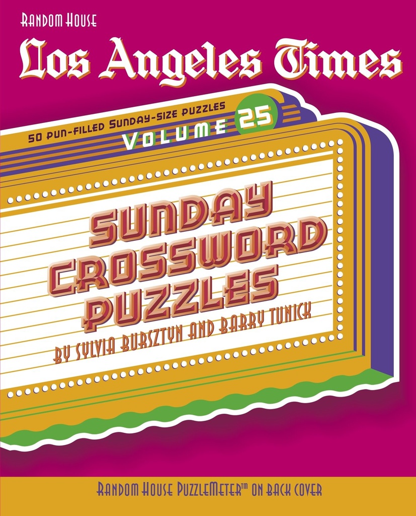 Los Angeles Times Sunday Crossword Puzzles  25