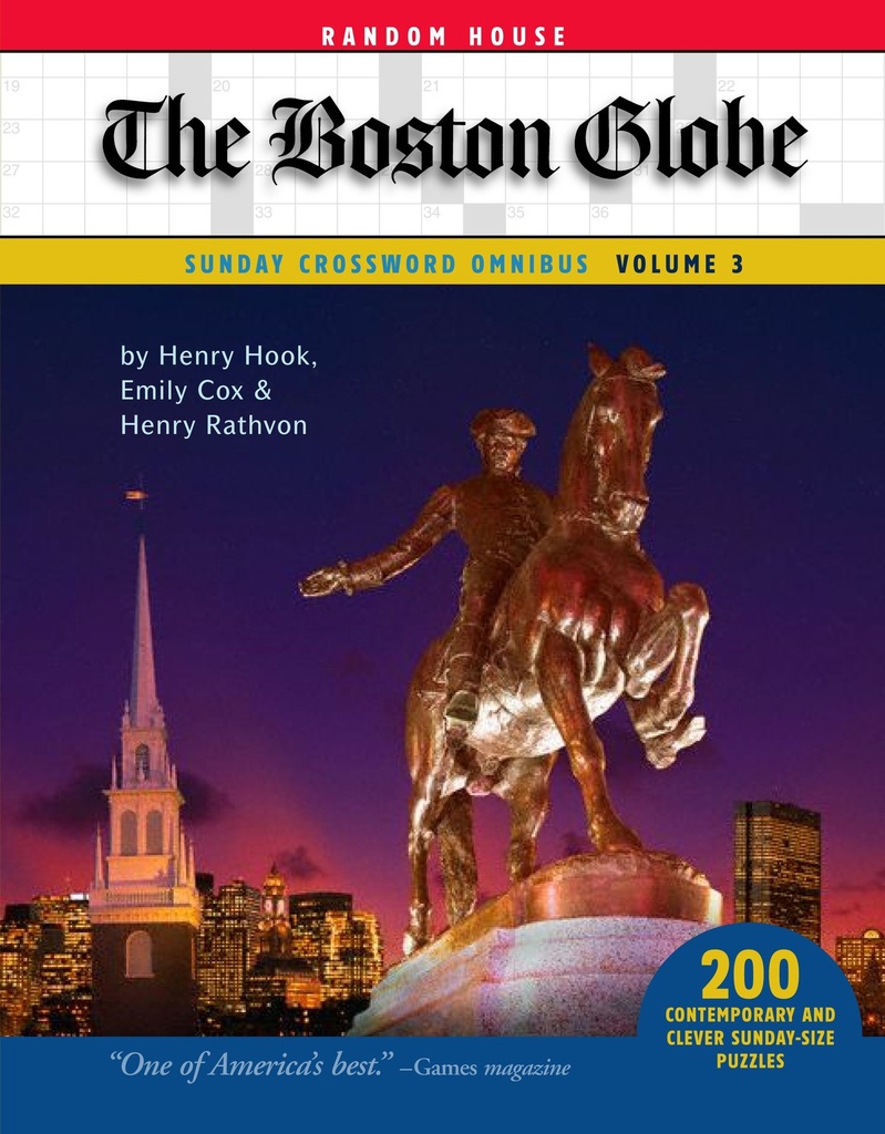 The Boston Globe Sunday Crossword Omnibus  3