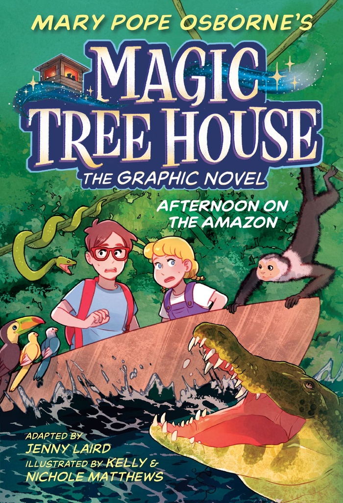 AFTERNOON ON THE AMAZON GRAPHIC NOVEL HC