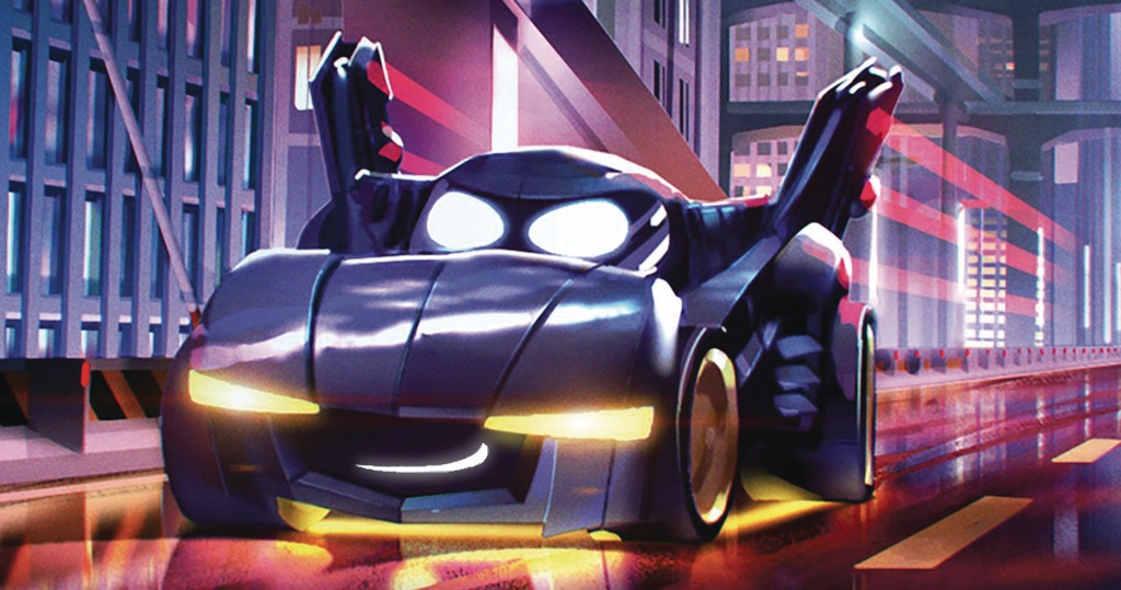 DC BATMAN BATWHEELS BAM & BATWHEELS