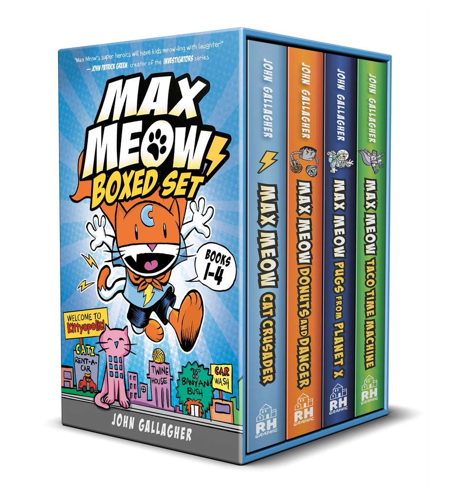 MAX MEOW WELCOME TO KITTYOPOLIS HC BOX SET