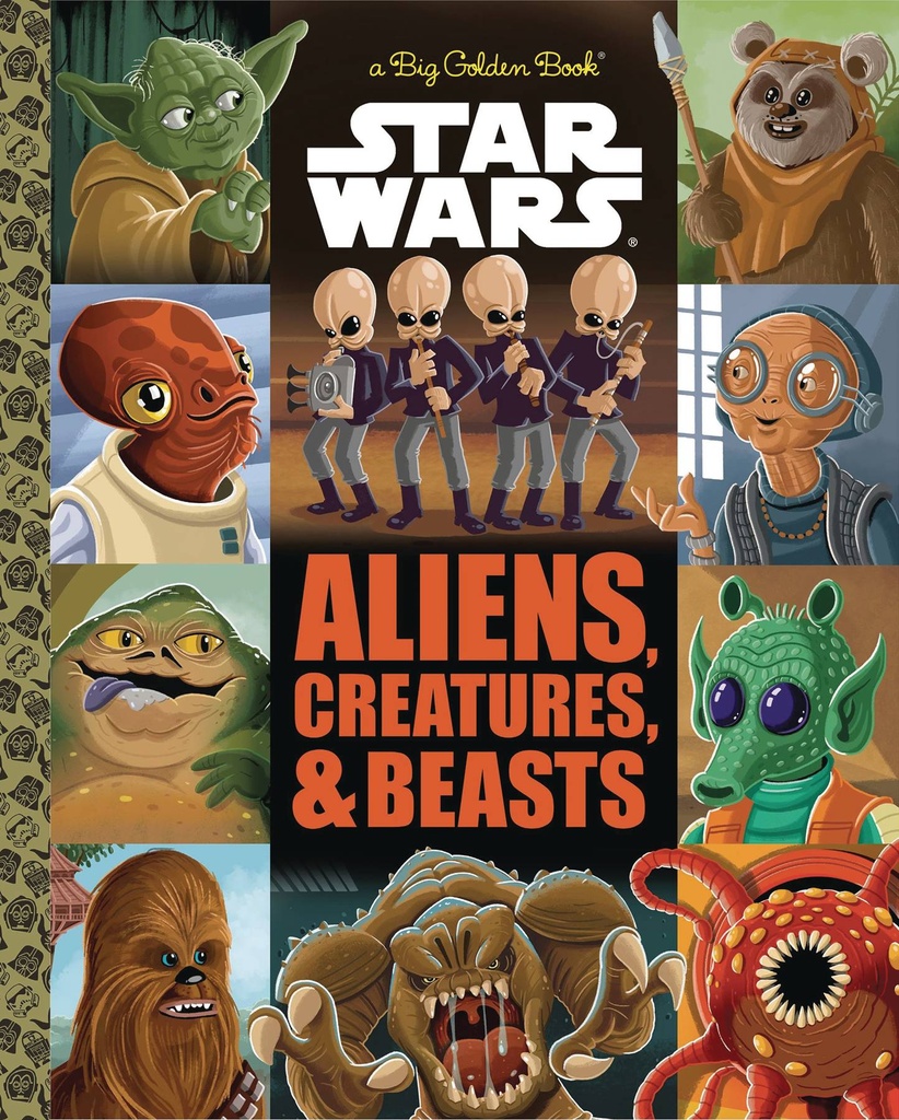 STAR WARS BIG GOLDEN BOOK ALIENS CREATURES & BEASTS