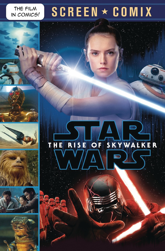 STAR WARS RISE OF SKYWALKER SCREEN COMIX 01