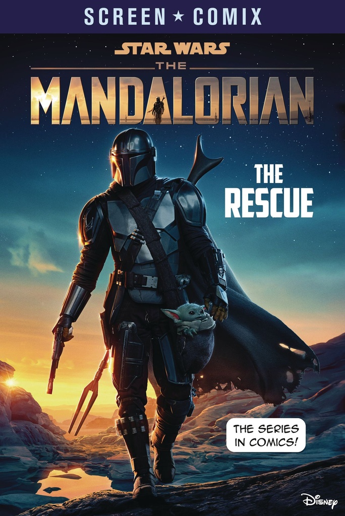 STAR WARS MANDALORIAN SCREEN COMIX 02 RESCUE