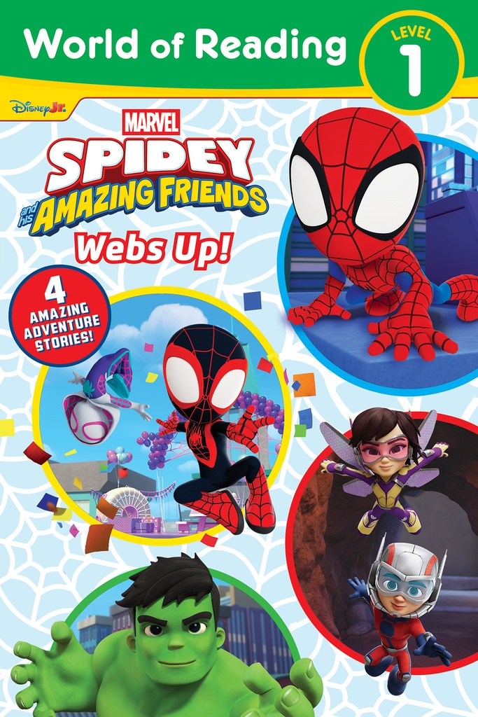 WORLD OF READING SPIDEY AND HIS AMAZING FRIENDS WEBS UP