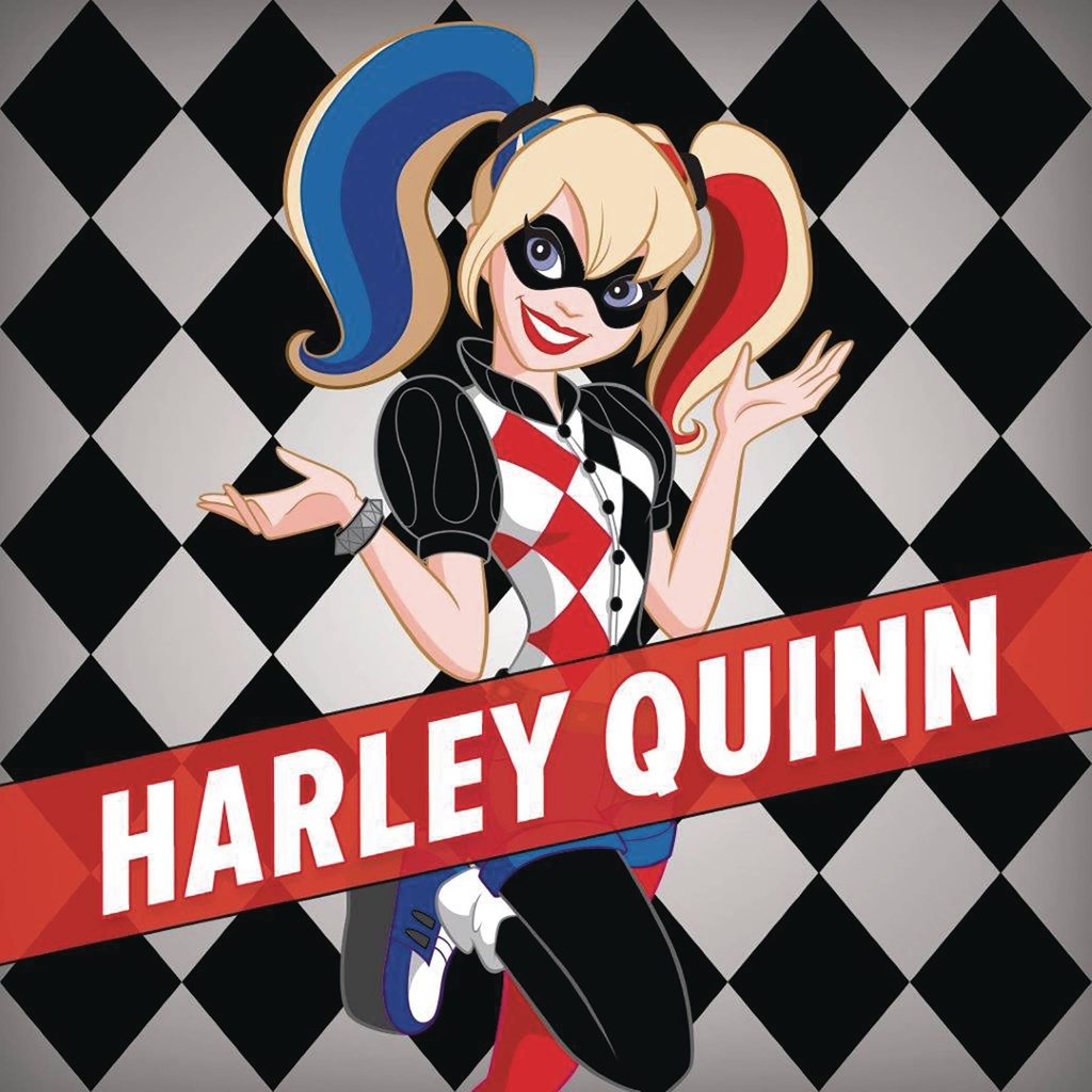 DC SUPER HERO GIRLS YR HC HARLEY QUINN AT SUPER HERO HIGH