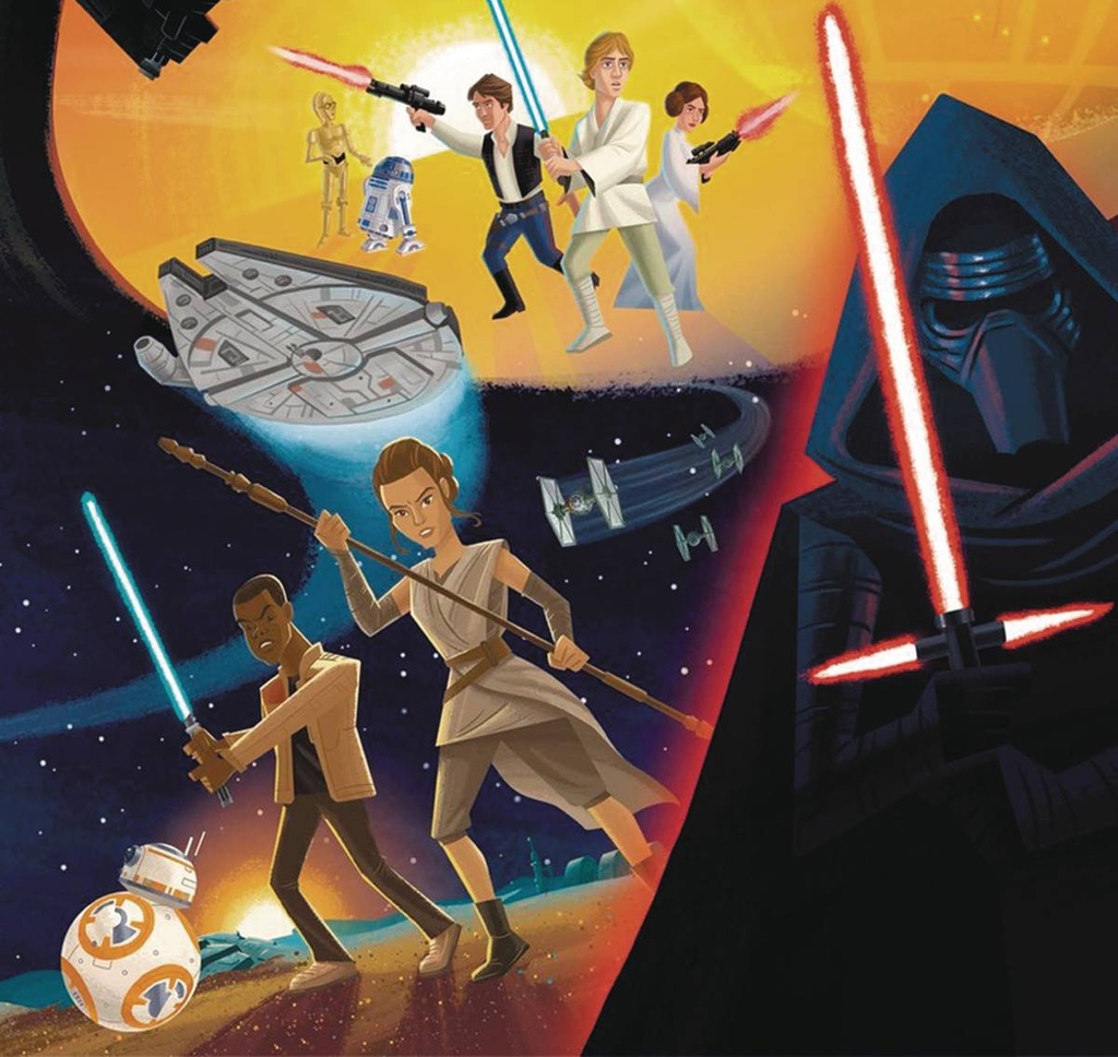 STAR WARS BIG GOLDEN BOOK OF JEDI & SITH
