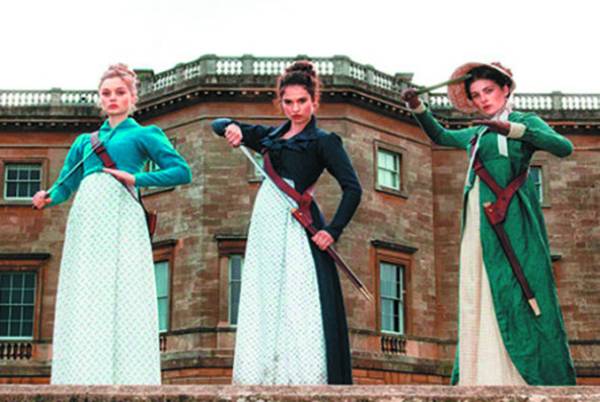 PRIDE AND PREJUDICE & ZOMBIES MOVIE TIE IN