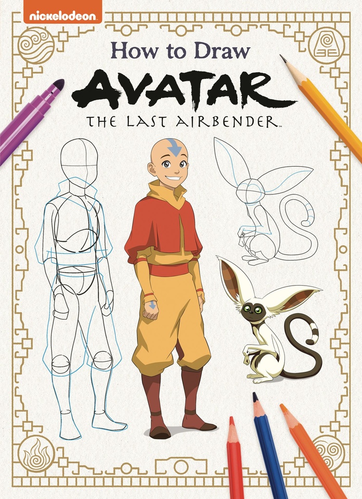 HOW TO DRAW AVATAR LAST AIRBENDER