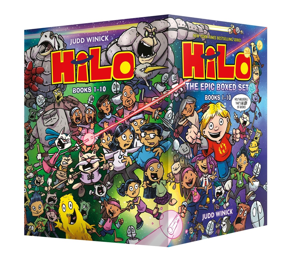 HILO THE EPIC BOXED SET (BOOKS 1 10)