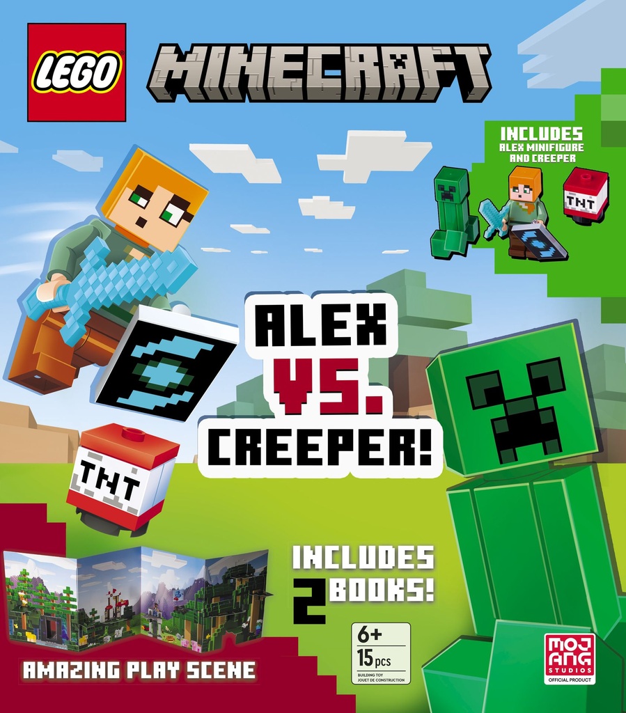 ALEX VS CREEPER (LEGO MINECRAFT)