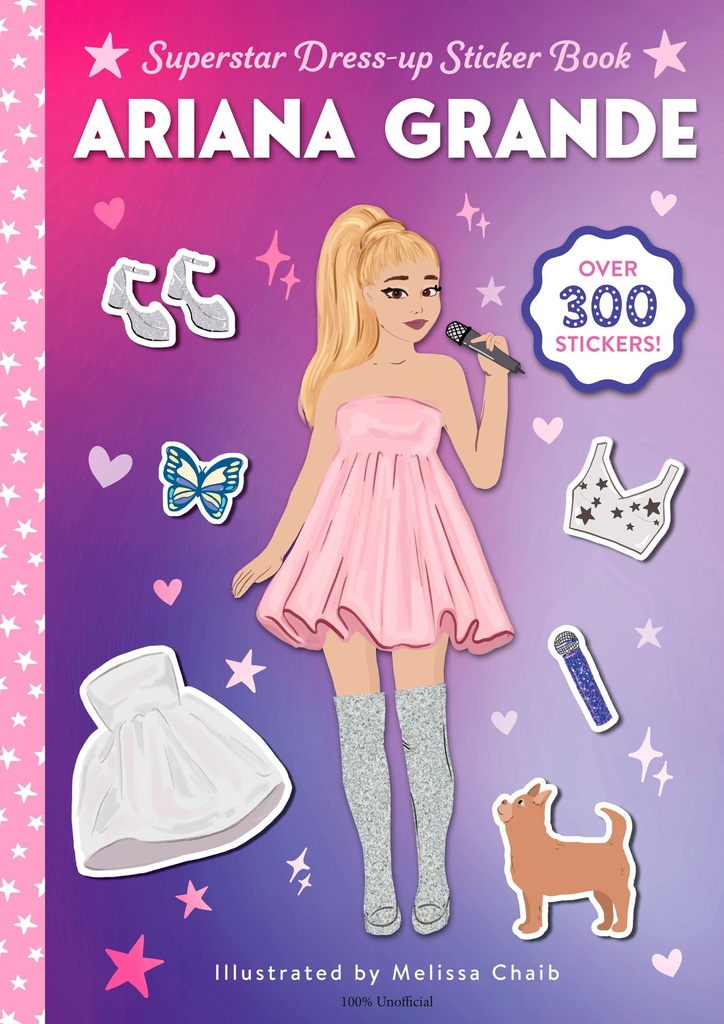 ARIANA GRANDE SUPERSTAR DRESS UP STICKER BOOK