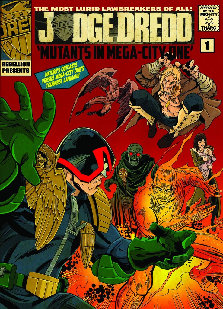 JUDGE DREDD MUTANTS IN MEGA CITY ONE